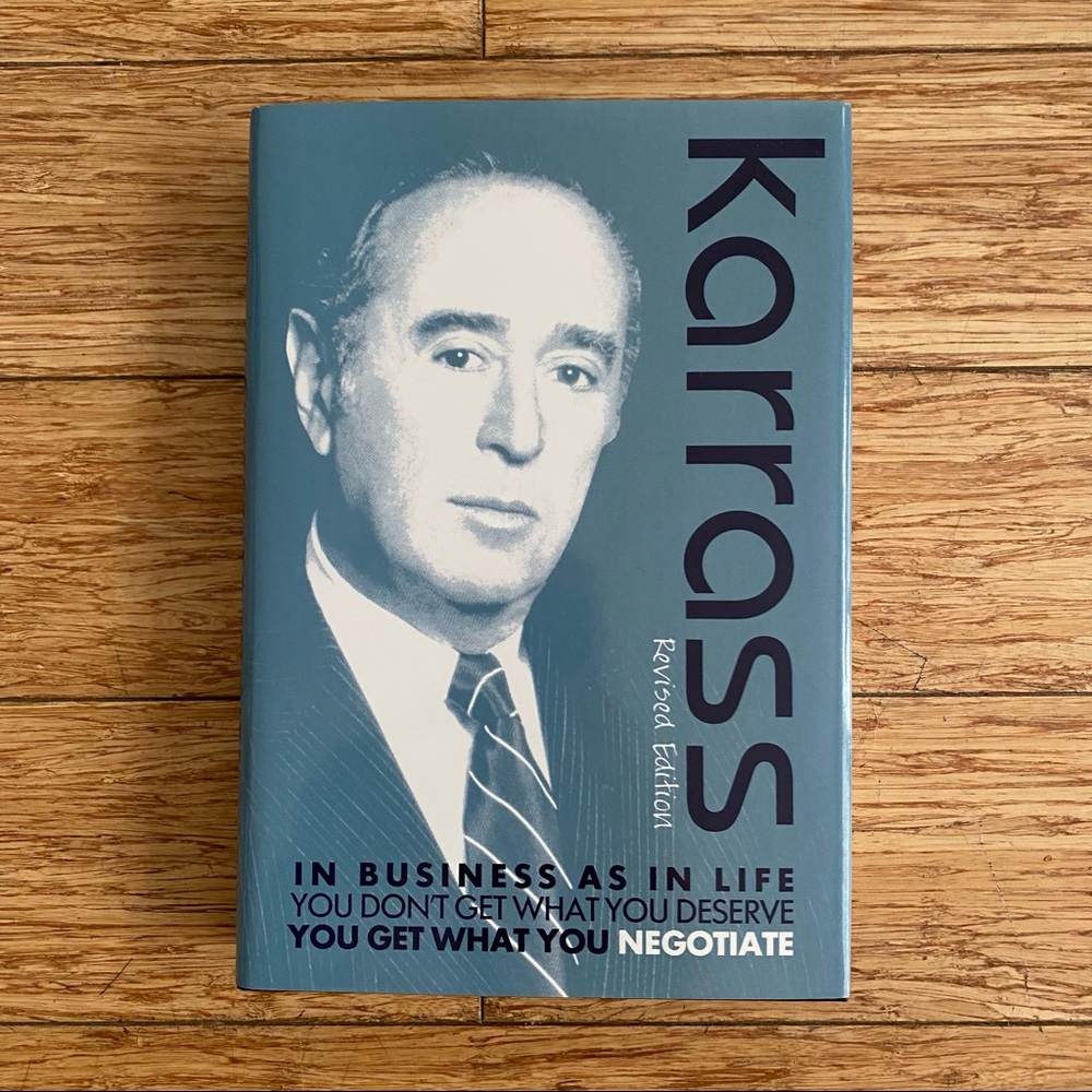 NEW  Hardcover I Chester L. Karrass
In Business As in Life, You Don't Get …
